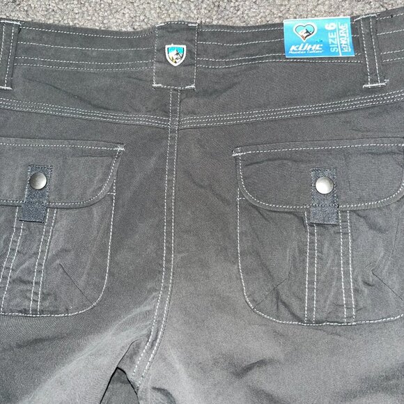 KUHL WOMEN'S SPLASH 11" CARGO SHORTS in CARBON - HIKING PANTS - NWT - 6 - Picture 6 of 10